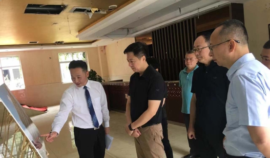 集团领导率队考察菲律宾亚星公司酒店部分存量项目