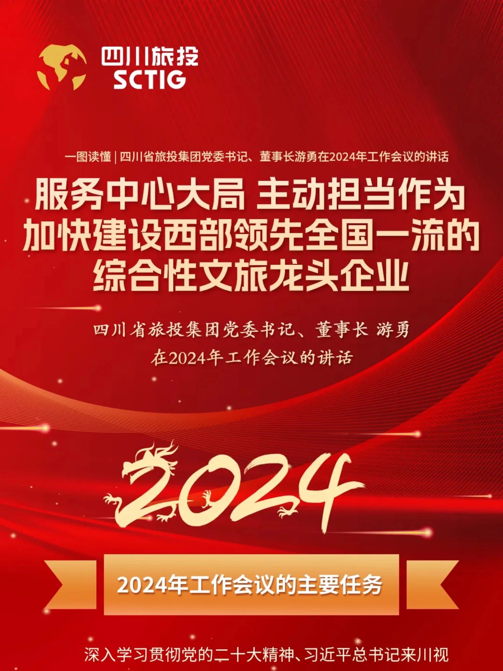 四川省菲律宾亚星公司集团党委书记、董事长游勇在2024年工作会议的讲话
